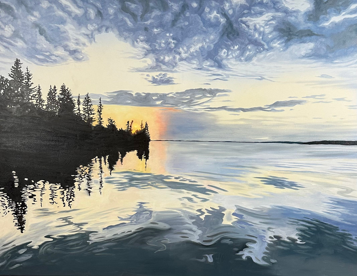 SHADES OF BLUE - SOLD